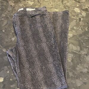 Jones New York Dark Patterned Jeans